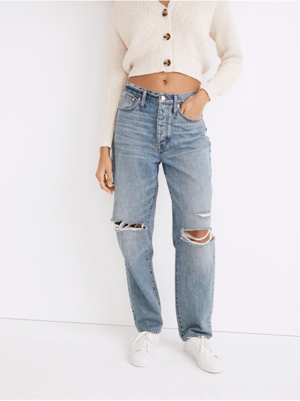 Madewell Dad Jean in Dustin Wash